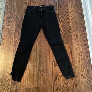 7 Skinny Jeans, Black, 29